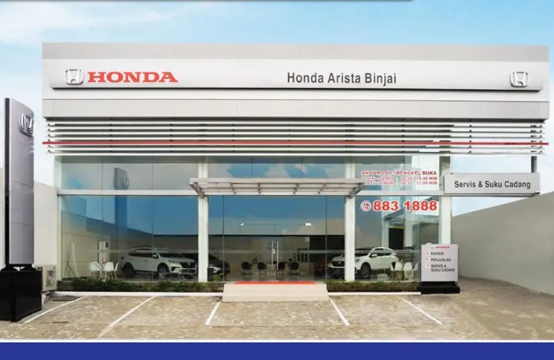 Rangkul Pasar Potensial Sumatra Utara, Honda Resmikan Diler Resmi di Kota Binjai