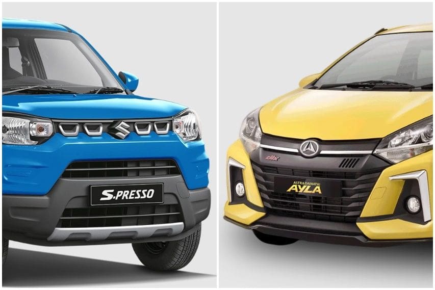 Harga di Level Sama, Ini Perbandingan Eksterior Suzuki S-Presso dan Daihatsu Ayla